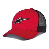 Alpinestars Reflect Ageless Trucker Şapka Kırmızı Siyah