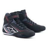 Alpinestars Sektor Wp Korumalı Motosiklet Botu Gri - Beyaz - Siyah