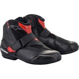 Alpinestars Smx-1 R V2 Vented Korumalı Motosiklet Botu Siyah / Kırmızı - 44