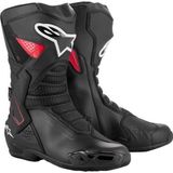 Alpinestars Smx-6 V3 Ds Wp Korumalı Motosiklet Botu Siyah / Kırmızı