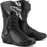 Alpinestars Smx-6 V3 Korumalı Motosiklet Botu Siyah Beyaz - Siyah - Beyaz - 41