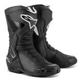 Alpinestars SMX-6 V3 Korumalı Motosiklet Botu Siyah Beyaz