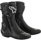 Alpinestars SMX Plus V2 Gore-Tex Korumalı Motosiklet Botu Siyah / Gümüş - Siyah - Gümüş - 42