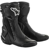 Alpinestars SMX Plus V2 Gore-Tex Korumalı Motosiklet Botu Siyah Gümüş