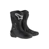 Alpinestars Smx S Korumalı Spor Motosiklet Botu Siyah