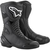 Alpinestars SMX S WP Korumalı Spor Motosiklet Botu Siyah