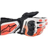 Alpinestars Sp-8 V3 Korumalı Motosiklet Eldiveni Siyah / Beyaz / Parlak Kırmızı