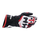 Alpinestars SP-9 Korumalı Motosiklet Eldiveni Siyah Kırmızı Beyaz