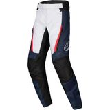 Alpinestars St-1 Wp Korumalı Motosiklet Pantolonu Mavi Gri Siyah Kırmızı - 3XL - Mavi - Gri - Siyah - Kırmızı