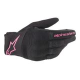 Alpinestars Stella Copper Korumalı Kadın Motosiklet Eldiveni Siyah / Fuşya