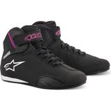 Alpinestars Stella Sektor Korumalı Kadın Motosiklet Botu Siyah Fuşya - Siyah - Fuşya - 38,5