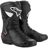 Alpinestars Stella SMX-6 V3 Korumalı Kadın Motosiklet Botu Siyah Beyaz Pembe