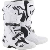 Alpinestars TECH 10 Kros Motosiklet Botu Beyaz Nefes Alabilir Yapı ile Yüksek Performans Koruma - 43