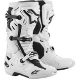 Alpinestars Tech 10 Supervented Kros Motosiklet Botu Beyaz Siyah - Beyaz - Siyah - 44,5