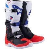 Alpinestars Tech 3 Kros Motosiklet Botu Kırmızı / Mavi