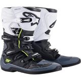 Alpinestars Tech 5 Kros Motosiklet Botu (Siyah / Gri / Beyaz) - 43