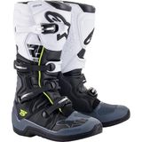 Alpinestars Tech 5 Kros Motosiklet Botu Siyah Gri Beyaz - Siyah - Gri - Beyaz - 40,5