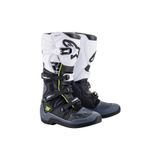 Alpinestars Tech 5 Kros Motosiklet Botu Siyah / Gri / Beyaz