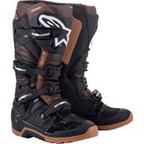 Alpinestars Tech 7 Enduro Motosiklet Botu (Siyah / Kahve) - 44,5