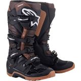 Alpinestars Tech 7 Enduro Motosiklet Botu Siyah Kahve - Siyah - Kahverengi - 40,5