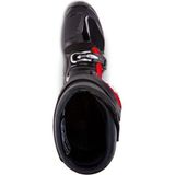 Alpinestars TECH 7 Kros Motosiklet Botu Siyah Kırmızı Su Geçirmez Koruma ve Yüksek Performans - Siyah - Kırmızı - 41
