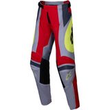 Alpinestars Youth Racer Melt Off-Road Motosiklet Pantolonu Kırmızı Gri - 24 - Kırmızı - Gri
