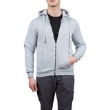 Alpinist Covert Tam Fermuarlı Gri Melanj Erkek Sweatshirt
