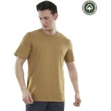 Alpinist Erkek Tişört - Pamuklu Spor Tişört - Lucid - Camel (600616) - Kum