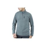 Alpinist Gamma Fermuarlı Erkek Polar Sweatshirt, Gri, M Beden