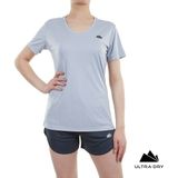 Alpinist Knockout Ultra Dry Kadın T-Shirt Açık Gri - XS