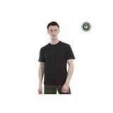 Alpinist Lucid Erkek T-shirt,%100 Organik Pamuk, Siyah, M Beden