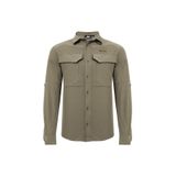 Alpinist Natriks Uzun Kollu Erkek Gömlek, Sand, XL