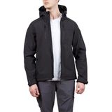 Alpinist Peak Softshell Erkek Outdoor Mont - Siyah - Siyah / XXL