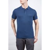 Alpinist Roc Erkek Polo Yaka T-shirt, İndigo, S Beden