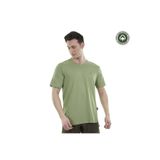 Alpinist Vortex Erkek T-Shirt Yeşil, V Yaka Tişört