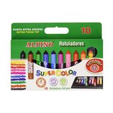 Alpino 10'lu Keçeli Kalem Supercolor