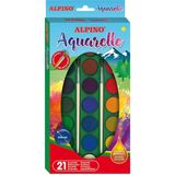 Alpino 21 Renk Sulu Boya (Aq-02) 28 mm Ölçüler ile Yaratıcı Projeler İçin İdeal