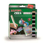 Alpino AR000134 Metalix Metalik Renkler Keçeli Boya Kalemi