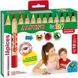 Alpino Baby 12 Renk Kuru Boya Kalemi
