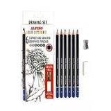 Alpino Color Experience 6 Lı Grafit Kalemi 1 Paket Dereceli Çizim Kalemi Eskiz Kalem Seti Kalemtraş Silgili