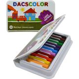 Alpino Dacscolor 12 Renk Leke Yapmaz Pastel Mum Boya Sanat Çalışmaları İçin