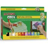 Alpino DE-028 Crea Pintura 12'li Yağlı Crystal Boya
