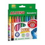 alpino maxi 12 renk keçeli kalem ar-06 - Yok