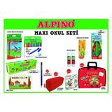 Alpino Maxi Okul Kırtasiye Seti 12 Parça