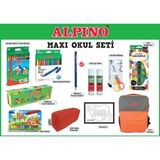 Alpino Maxi Okul Kırtasiye Seti 2024-2025 Sezonu - Çok Renkli - Standart
