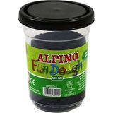 Alpino Oyun Hamuru 130gr Siyah ALP-DP-000313