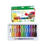 Alpino PX000002 12 Renk Mum Pinta Color Çevirmeli Yuvarlak Yağlı Pastel Boya