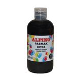Alpino Siyah Parmak Boyası 250ML Çocuklar İçin Eğlenceli ve Güvenli Boya Seçeneği