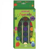 Alpino Sulu Boya Fırçalı 21 Renk