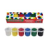 Alpino Sulu Boya Tempera 6 Renk X 25 Ml Çok Renkli Set 6 Parça Renkli Boya Dm-070100